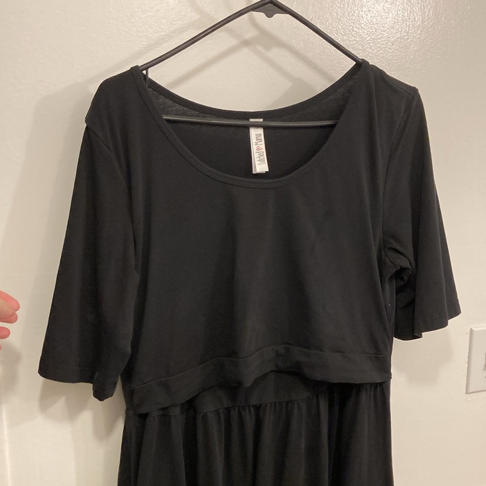 Latched Mama Cotton Nursing Dress